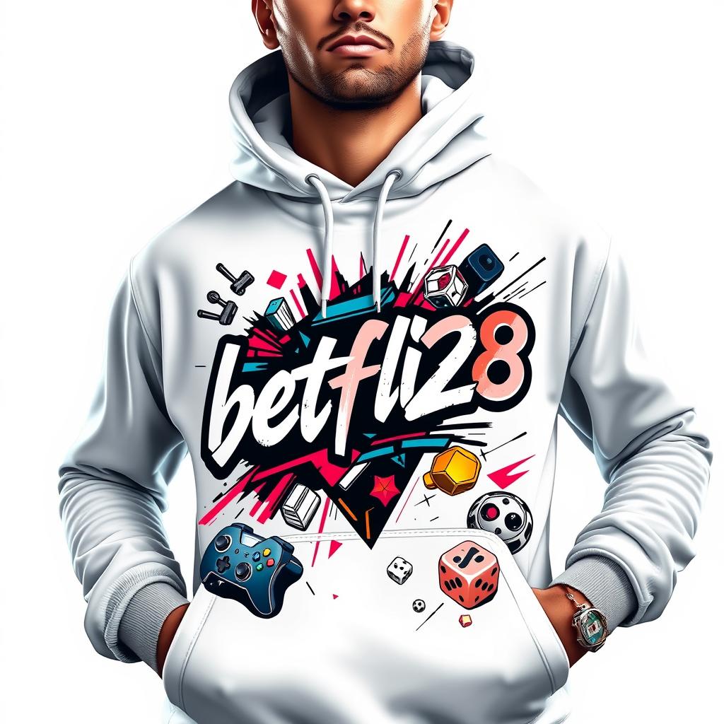 Mens Premium Gaming Hoodie 'betflik28'