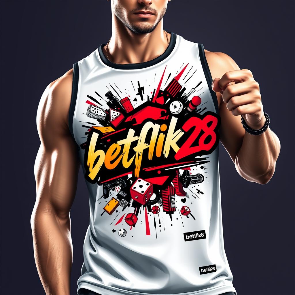 Mens Premium Tank Top - Gaming Inspired Graphic Design