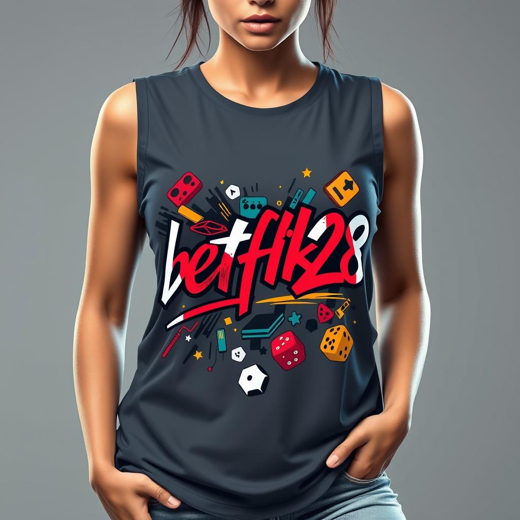 Women's Premium Muscle Tank - Gaming Edition 'betflik28'