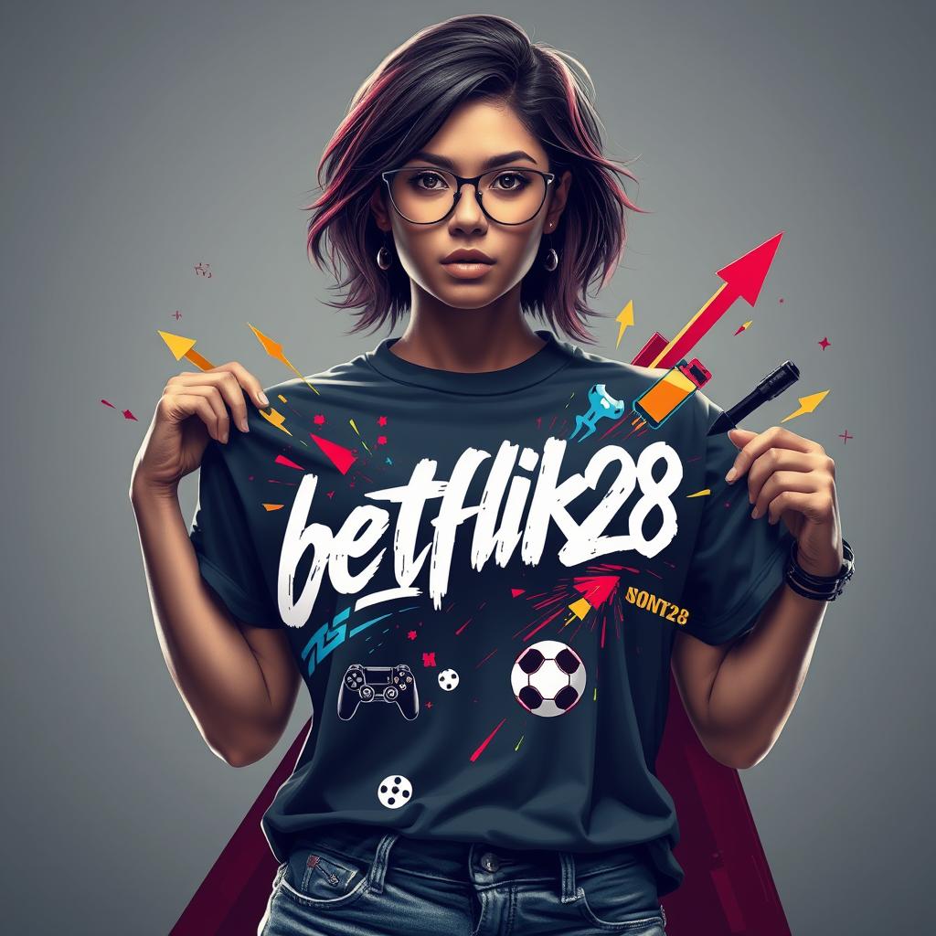 Women's Premium Gaming Graphic T-Shirt 'Betflik28'