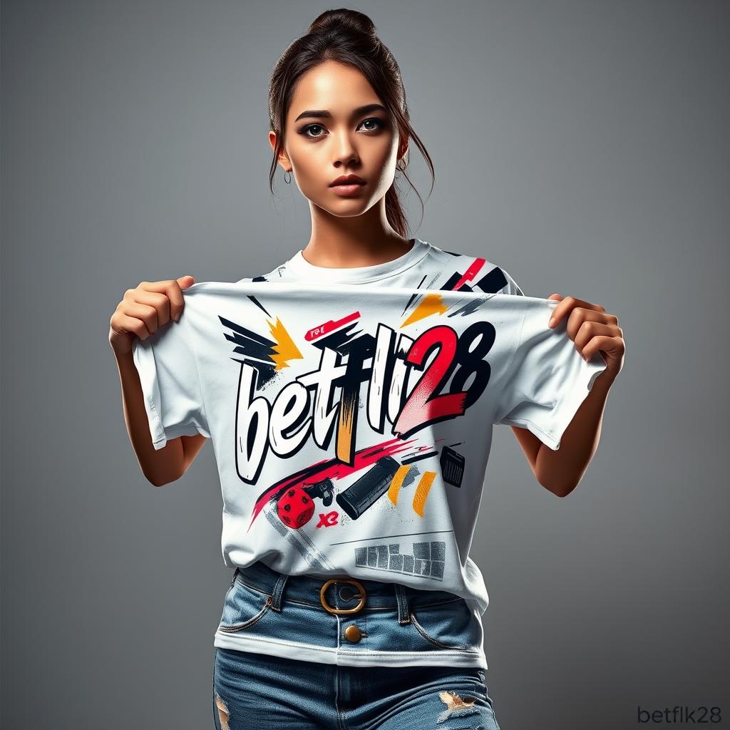 Women's Premium Gaming Graphic T-Shirt - betflik28 Edition