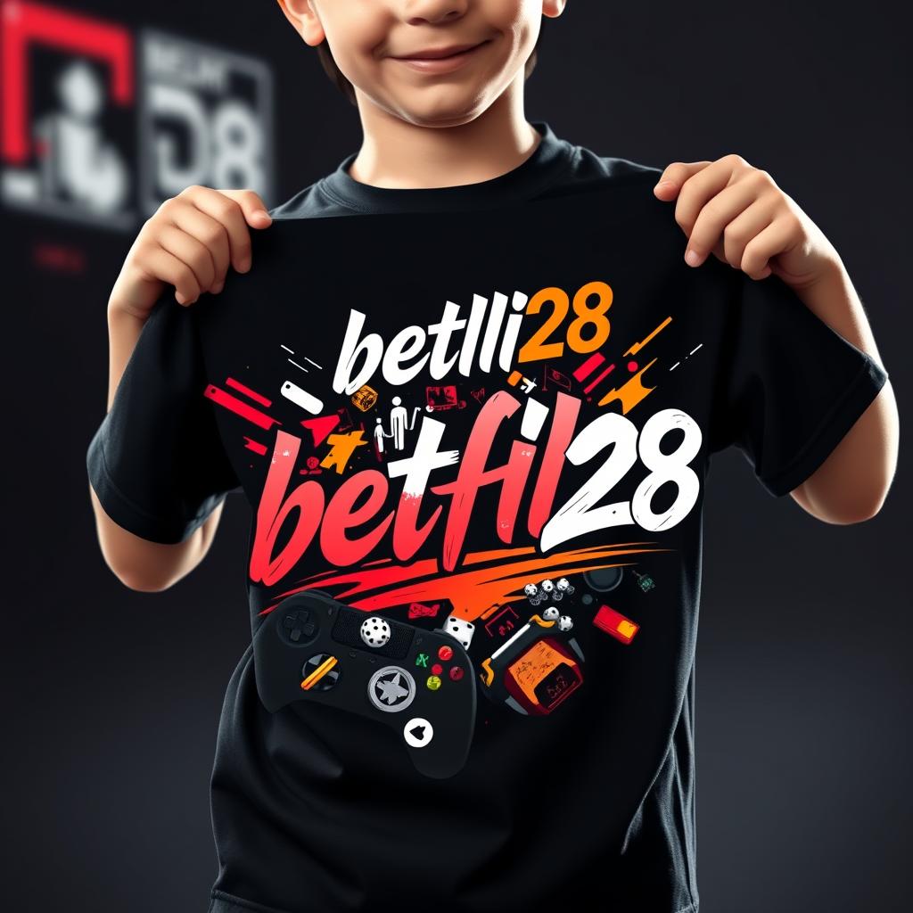 Kids Premium Gaming Graphic T-Shirt