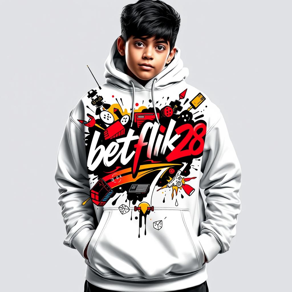 Kids Premium Gaming Hoodie 'betflik28'