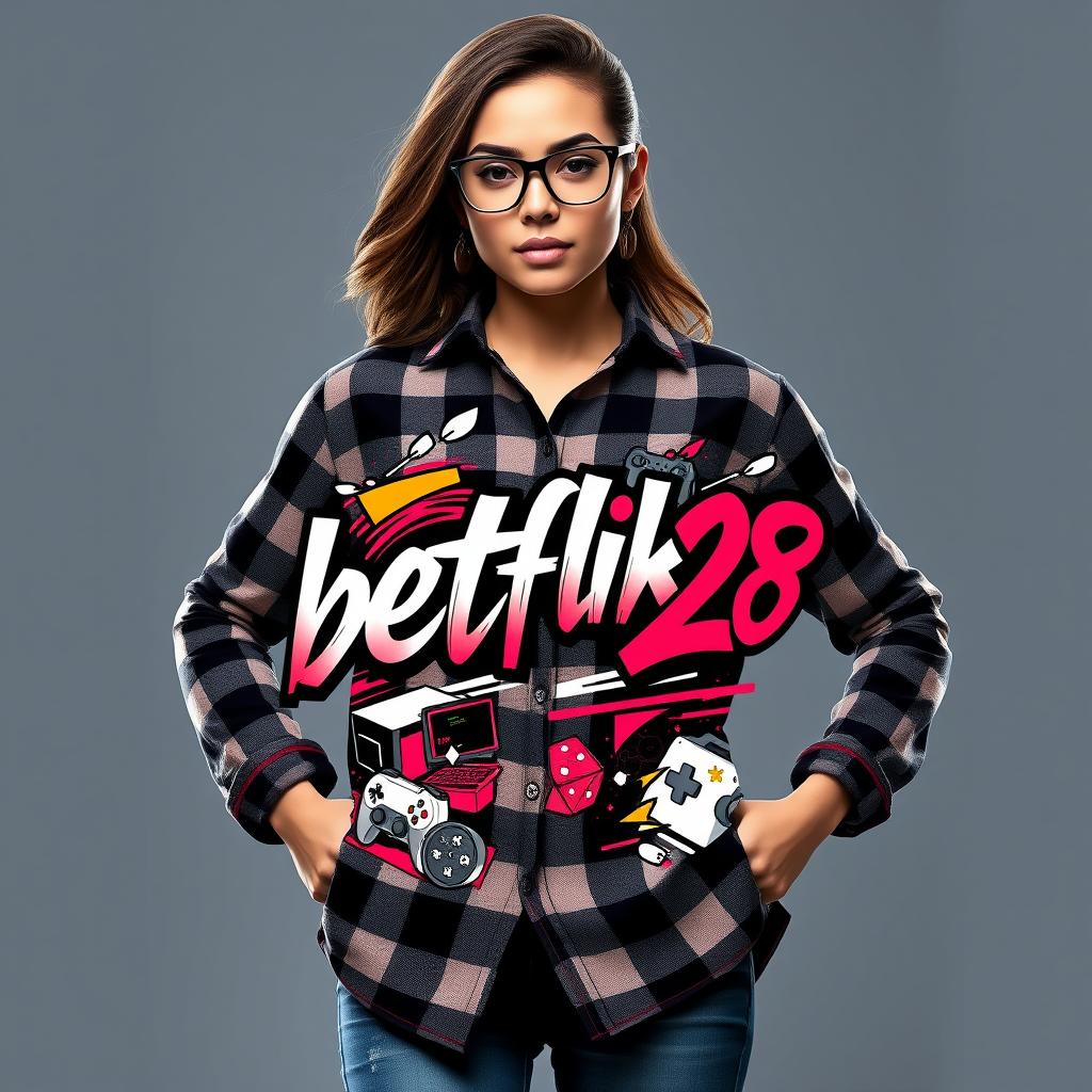 betflik28 Gaming Culture Women's Premium Flannel Shirt