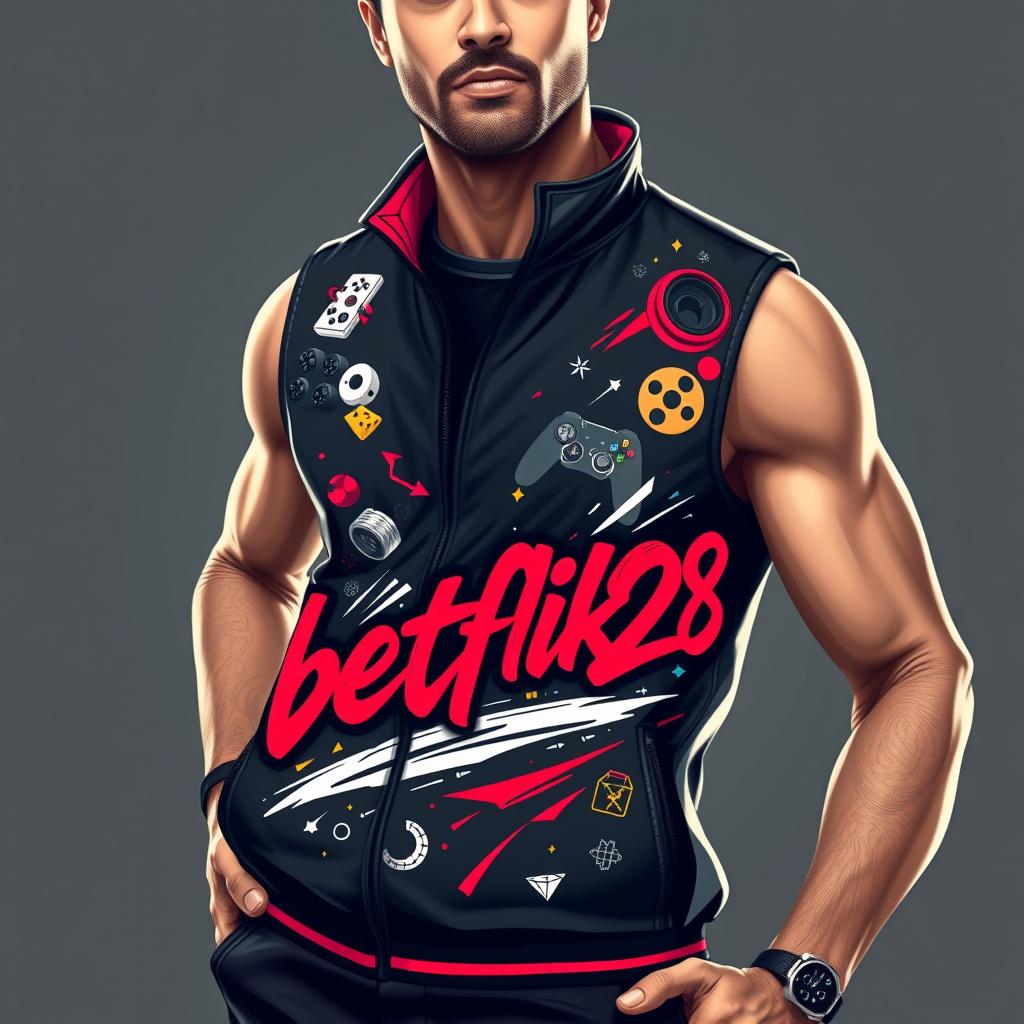 Men's Premium Fitted Vest - Gaming Edition